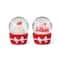 Glitzhome® 3.25" Valentine's Cupcake Waterglobes Set